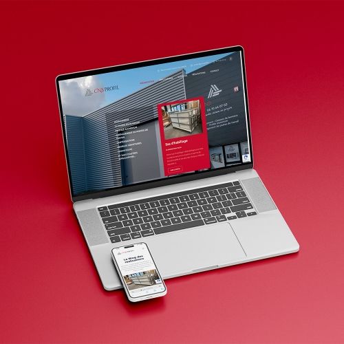 Création du site de CNB Profil