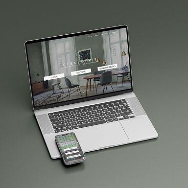 Site internet pour bureau d’études en architecture d’intérieur – Scène de Vie