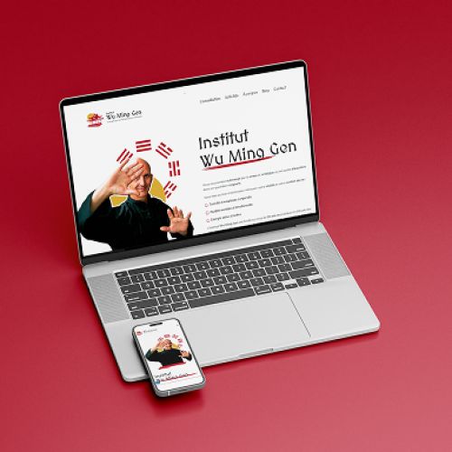 Création du site internet de l’Institut Wu Ming Gen