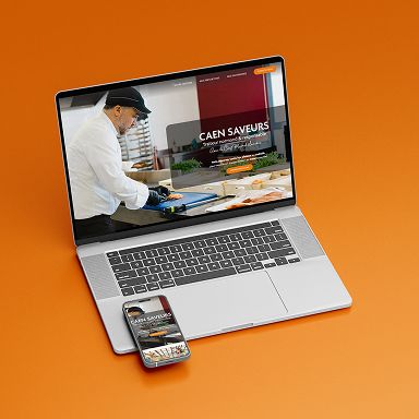 Création du site internet Caen Saveurs