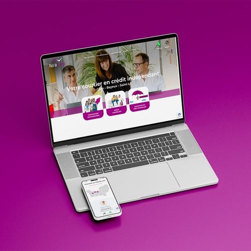 Site internet pour courtier en crédit immobilier – Place du Courtage