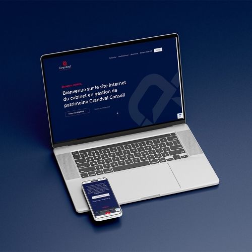 Site internet pour cabinet de gestion de patrimoine